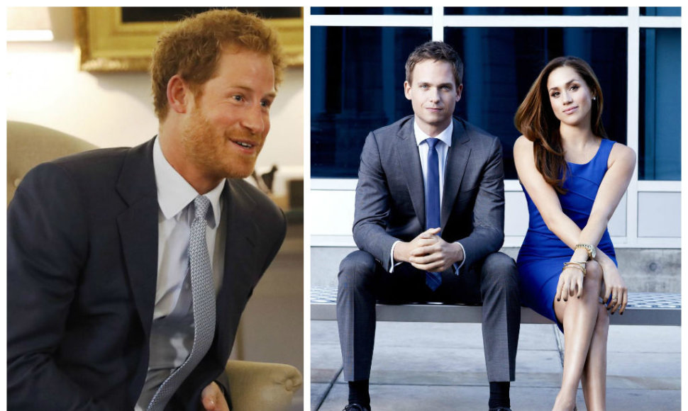 Princas Harry, Patrickas J. Adamsas ir Meghan Markle