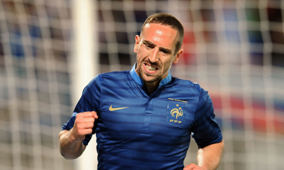 Franckas Ribery pelnė įvartį.