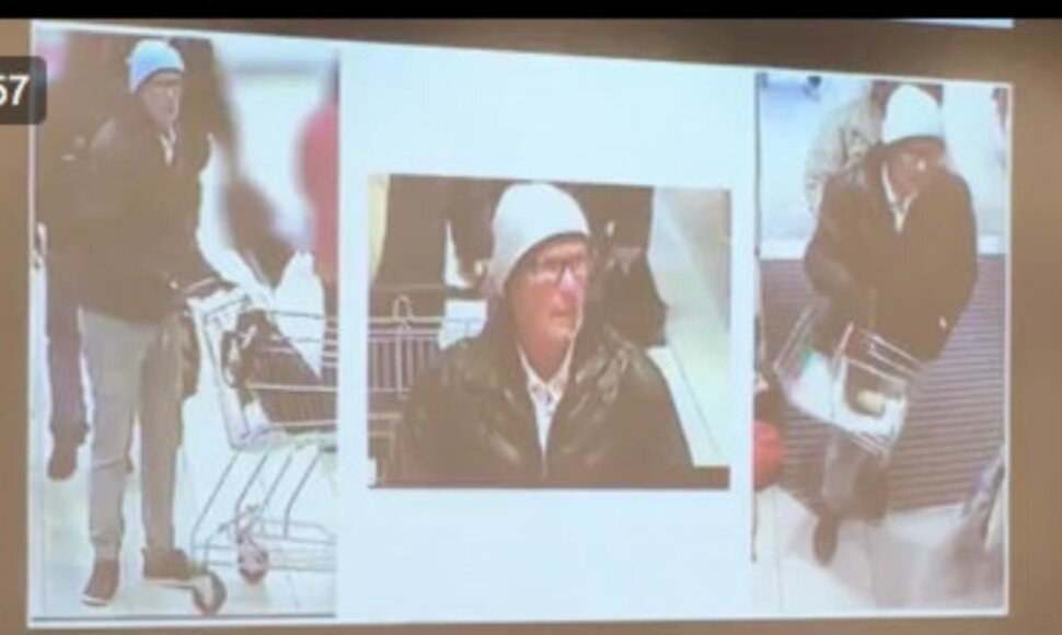 Paskelbta įtariamojo nuotrauka