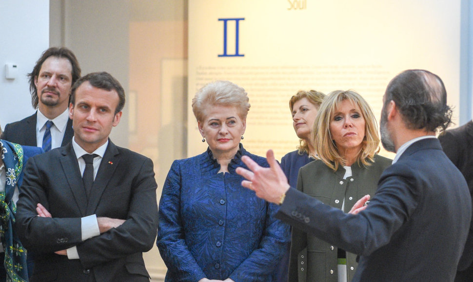 Prezidentė Orsė muziejuje Paryžiuje kartu su Prancūzijos, Estijos ir Latvijos Prezidentais atidarė parodą
