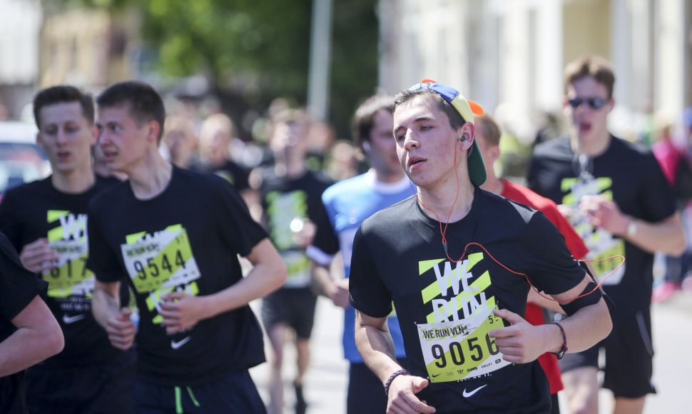 Vilniuje vyko didžiausias pavasario bėgimo renginys