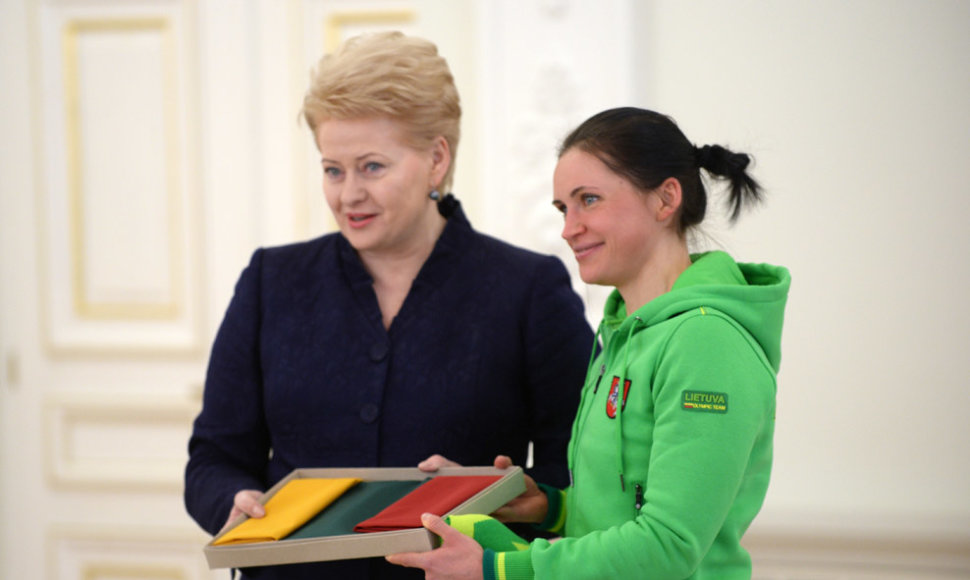 Dalia Grybauskaitė ir Diana Rasimovičiūtė