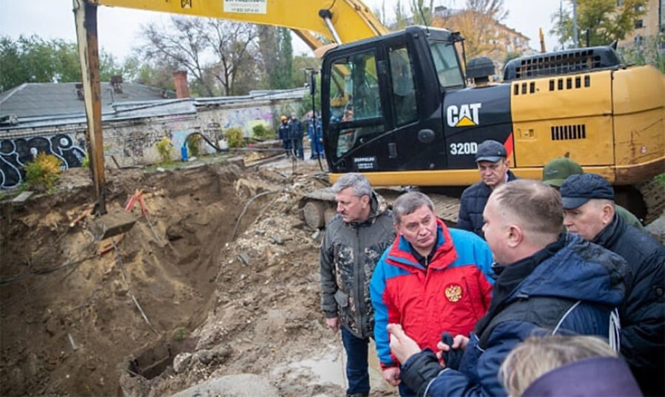 Volgograde bandoma likviduoti magistralinių nuotekų vamzdynų avariją