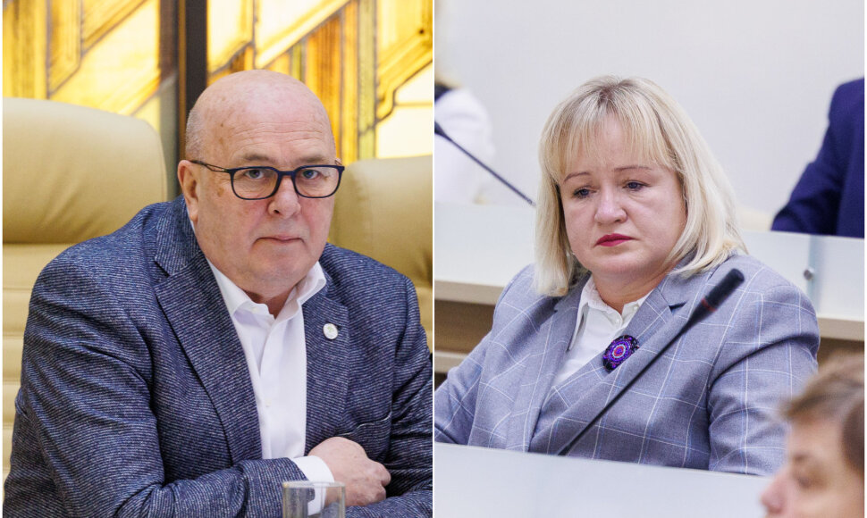 Visvaldas Matijo&scaron;aitis ir Jurgita Kupčinskienė