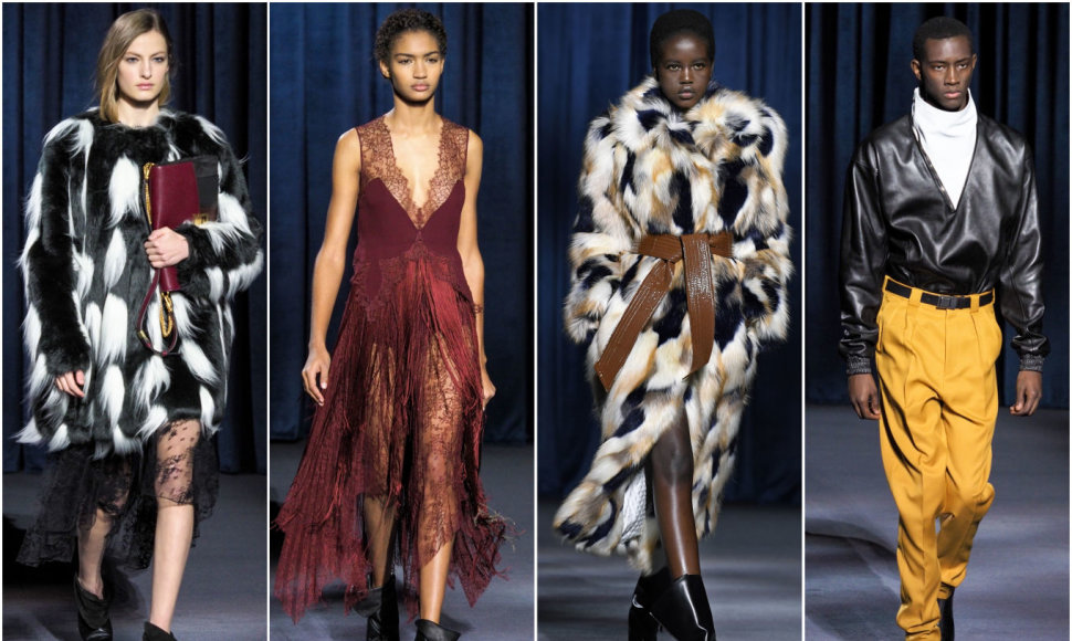 „Givenchy“ 2018–2019 m. rudens ir žiemos kolekcijos modeliai