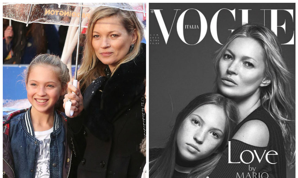 Kate Moss su dukra Lila Grace