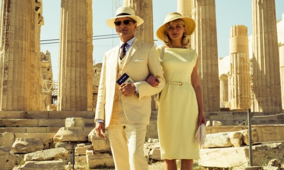 Kirsten Dunst ir Viggo Mortensenas filme „Apsimetėlis, sukčius ir dama“