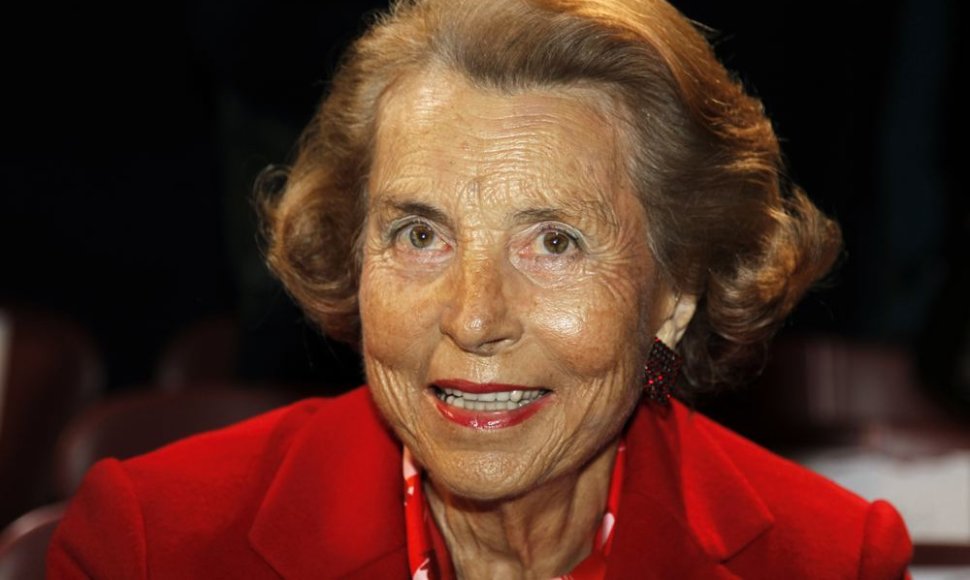 Liliane Bettencourt ir šeima (30 mlrd. JAV dolerių)