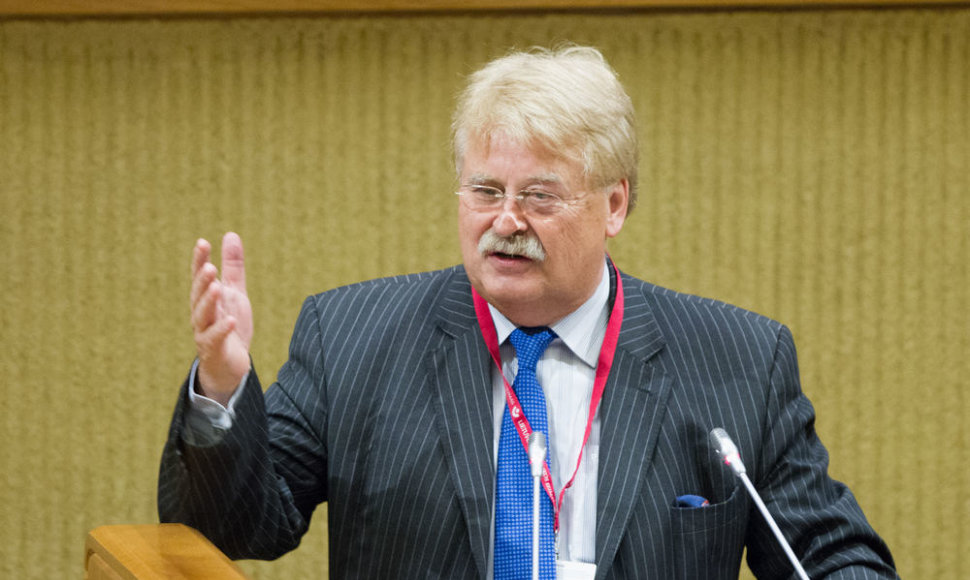 Europos Parlamento Užsienio reikalų komiteto pirmininkas Elmaras Brokas