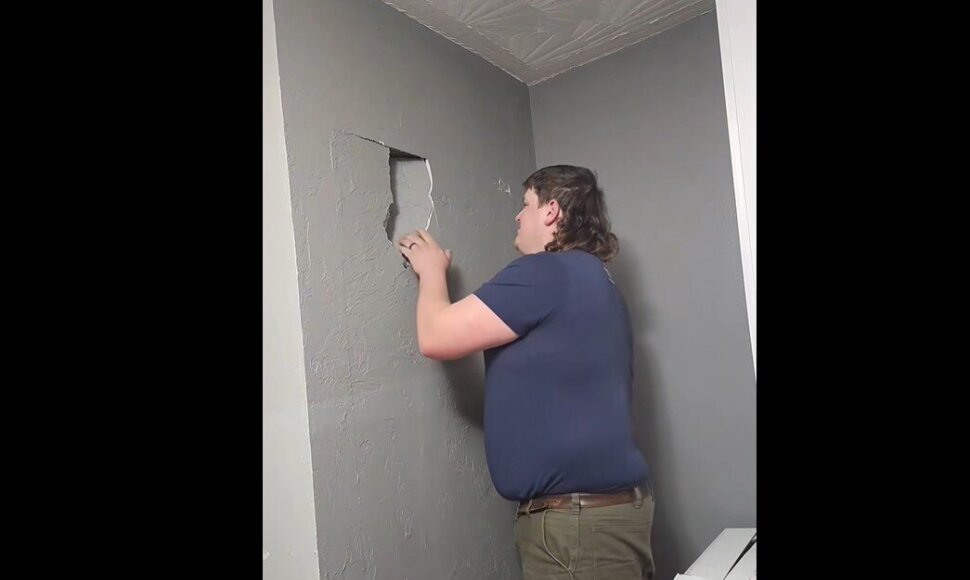 Šeima radiniu pasidalijo TikTok platformoje.