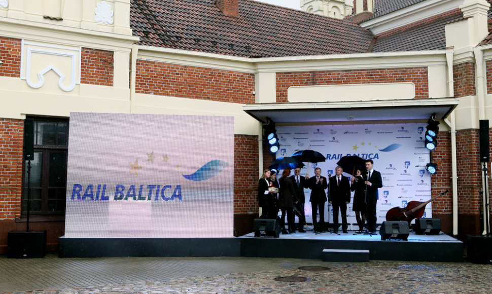 „Rail Baltica“ geležinkelio darbų pradžios iškilmės