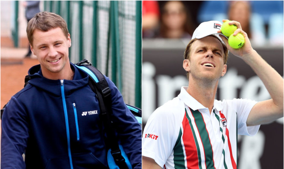 Ričardas Berankis ir Samas Querrey