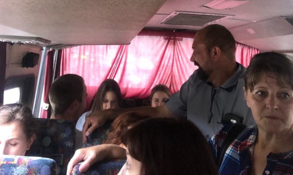 Keleiviai autobuse į Lazdijus neturi kuo kvėpuoti