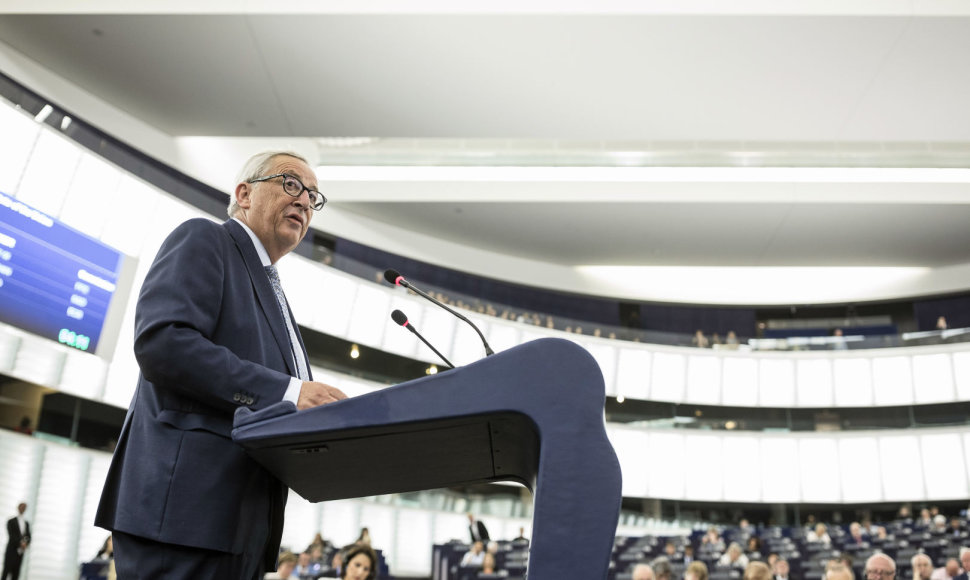 Europos Komisijos vadovo Jeano-Claude'o Junckerio metinis kreipimąsis į Europos Parlamentą 