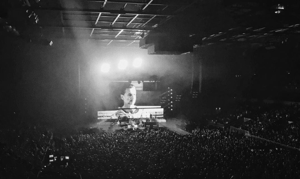 „Depeche Mode“ koncertas Rygoje