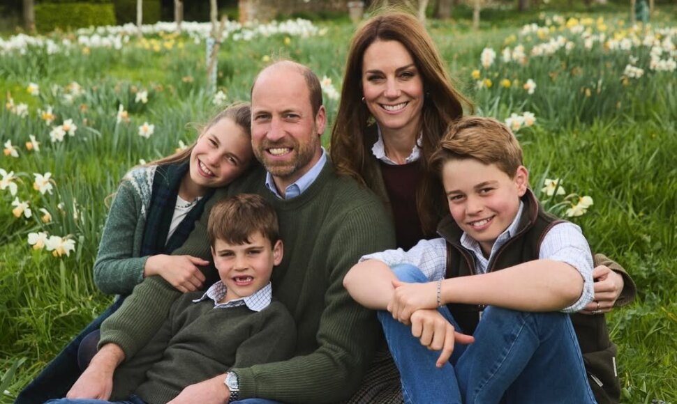 Williamo ir Kate kalėdinis atvirukas