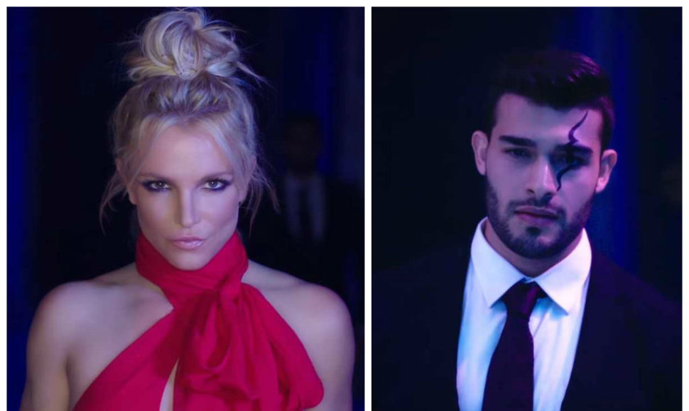 Samas Asghari ir Britney Spears vaizdo klipe „Slumber Party“