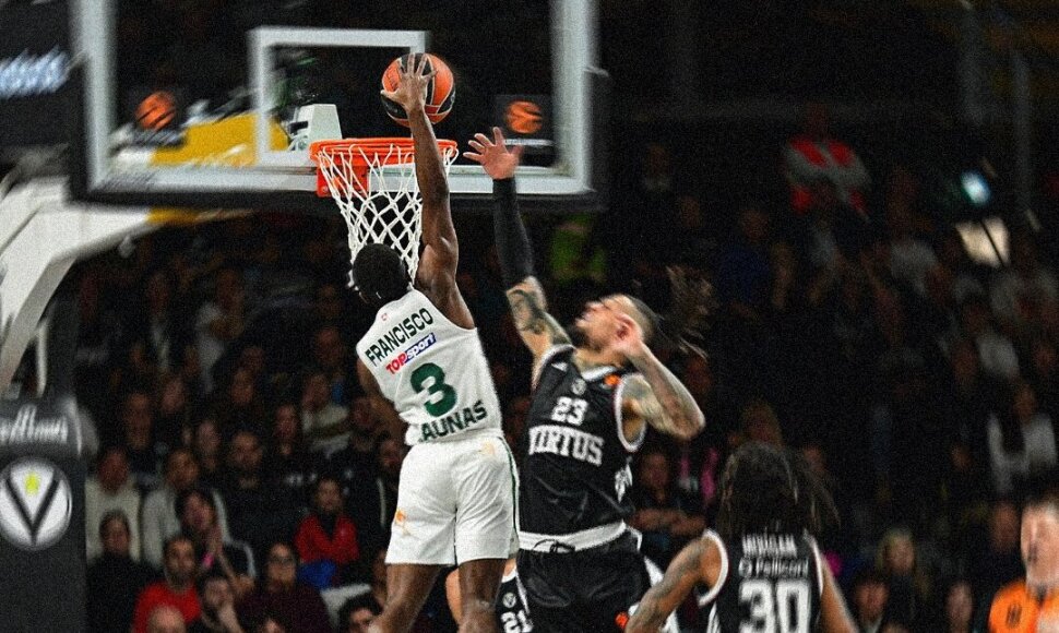 Sylvaino Francisco dėjimas į „Virtus“ krepšį