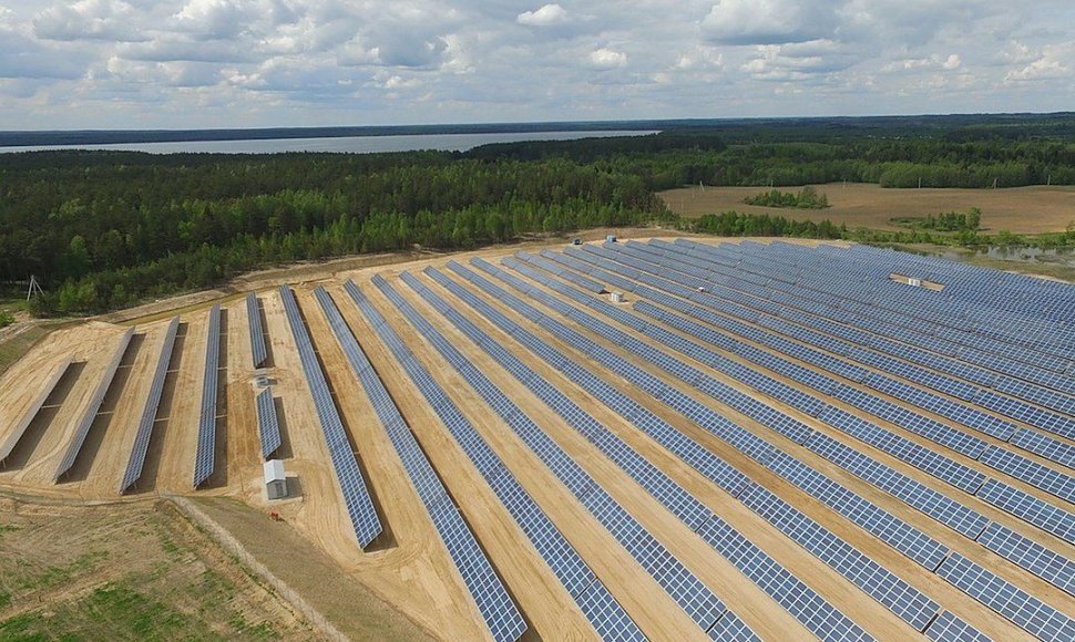 \"Modus energija\" saulės energijos parkas Baltarusijoje