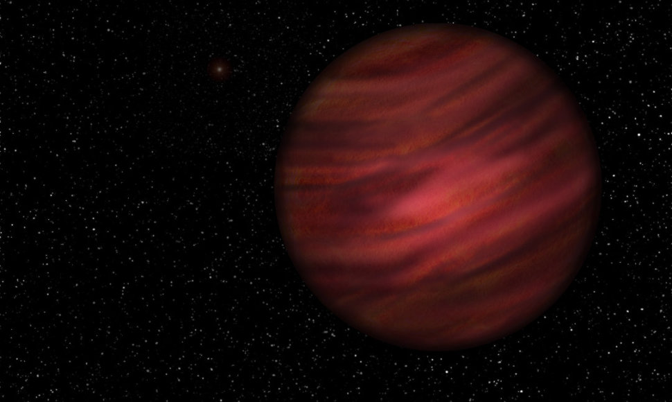 Planeta 2MASS J2126 menininko akimis