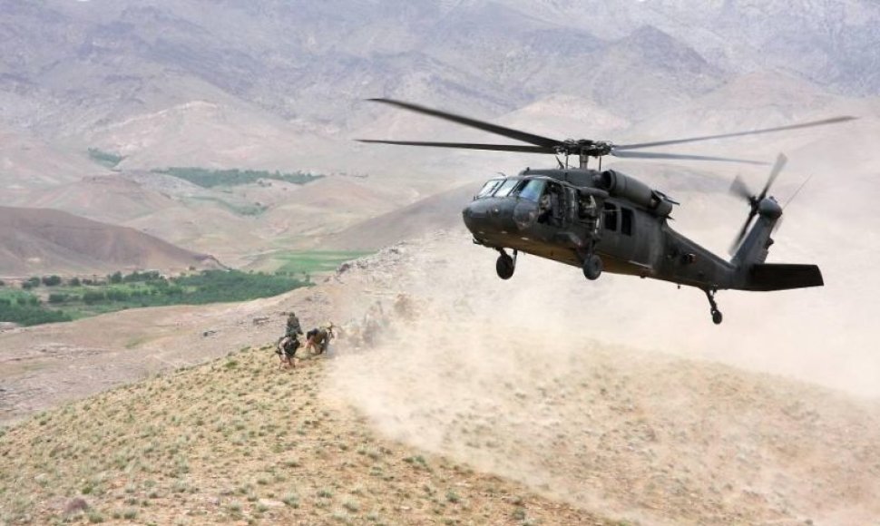Karinis sraigtasparnis Afganistane