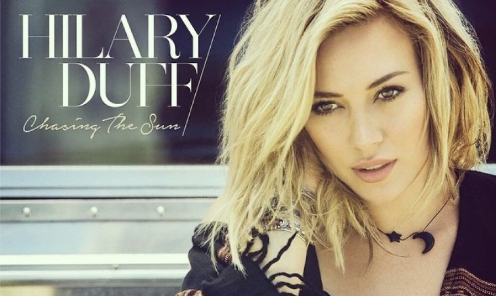 Hilary Duff singlo „Chasing the Sun“ viršelis