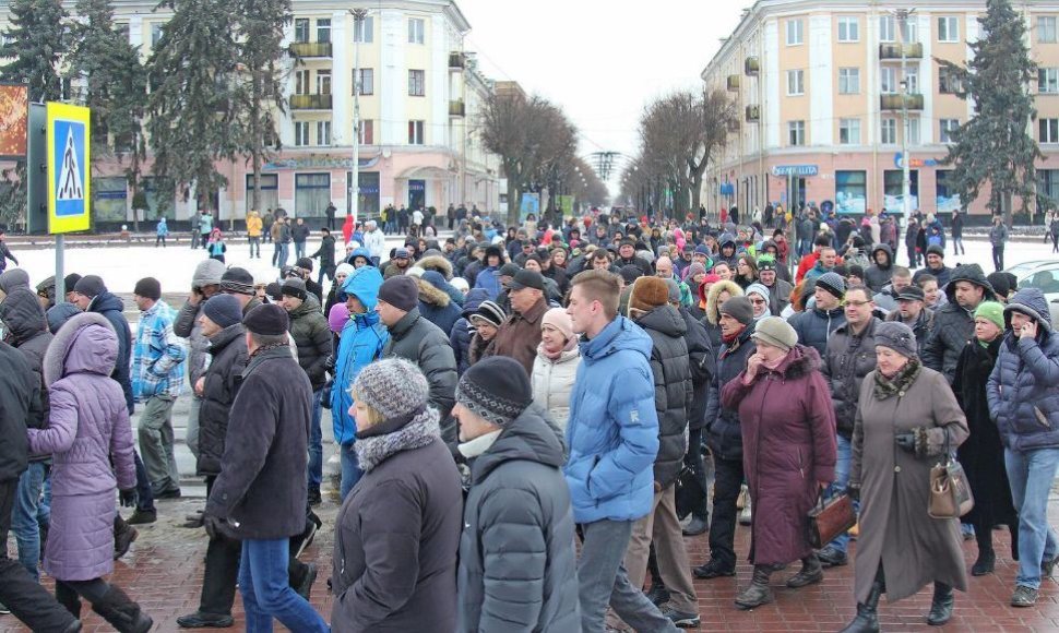 Protestas Breste