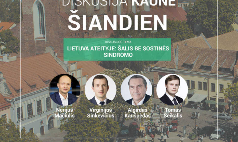 „Idėja Lietuvai“ keliauja į Kauną: kaip efektyviau valdyti valstybinį sektorių?