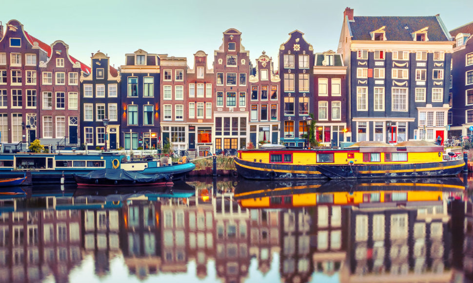 Amsterdamo kanalai, Olandija