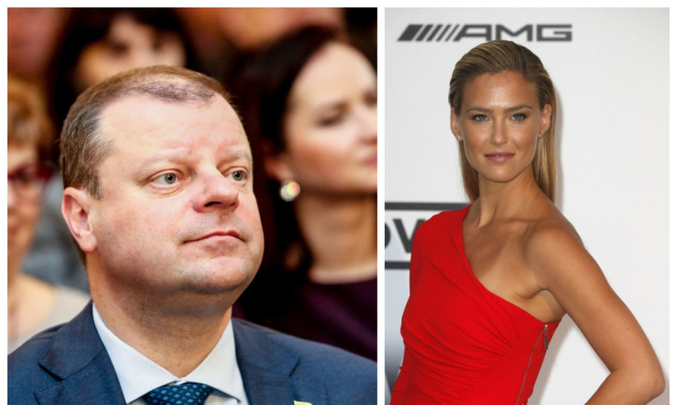 Saulius Skvernelis, Bar Refaeli 