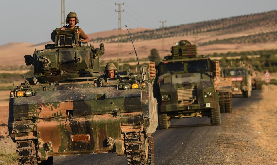 Turkijos kariai Sirijos teritorijoje