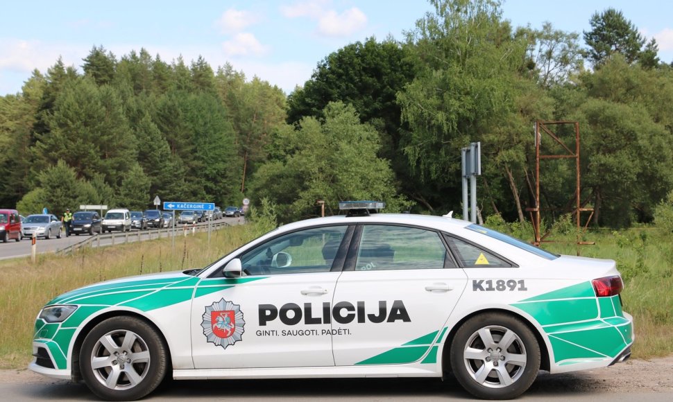 Kauno apskrities policijos reidas Joninių savaitgalį