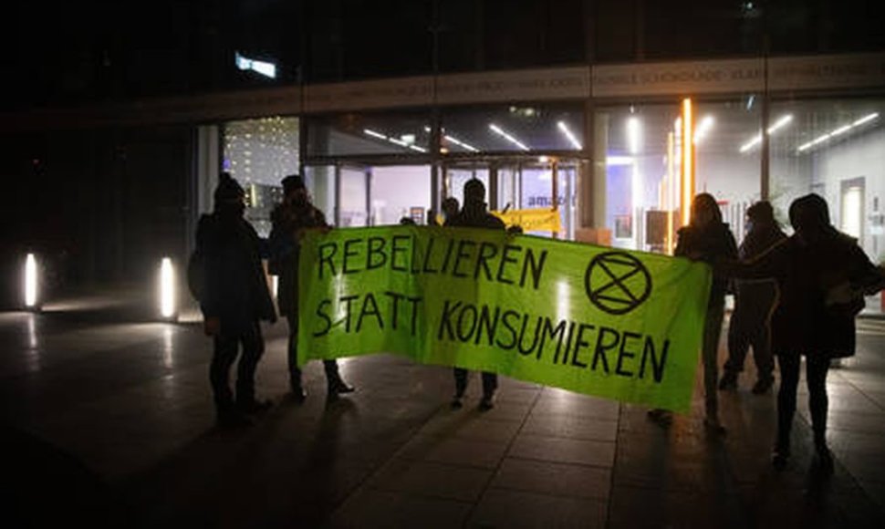 „Amazon“ darbuotojų Vokietijoje streikas