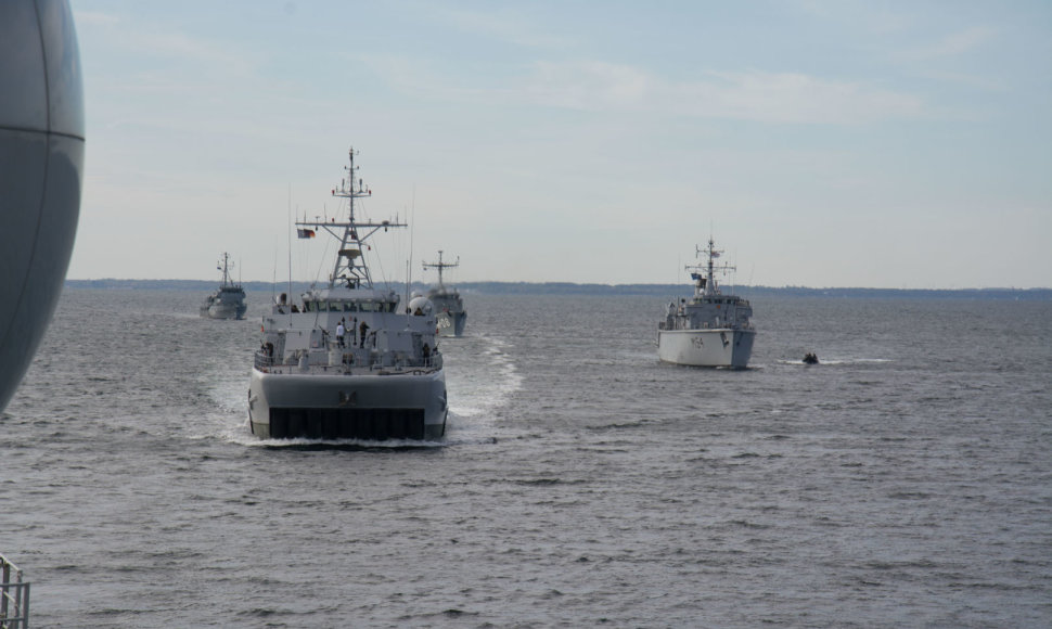 NATO SNMCMG1 laivas