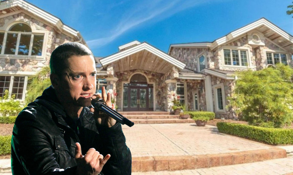 Eminemas vilą Detroite pardavė beveik trigubai pigiau nei mokėjo pats