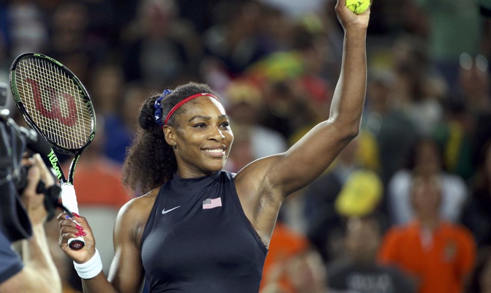 Serena Williams prieš Alizę Cornet