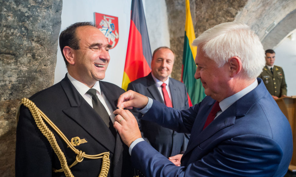 Naujojo Vokietijos gynybos atašė Lietuvai akreditacijos ceremonija