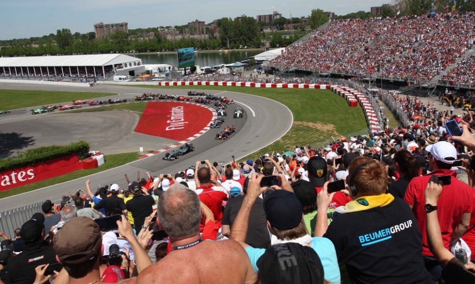 „Formulės-1“ lenktynės Kanadoje