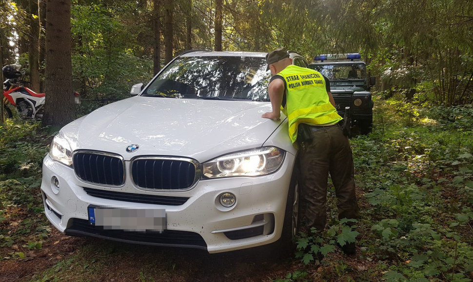 Lenkijoje sulaikė lietuvį su vogtu BMW