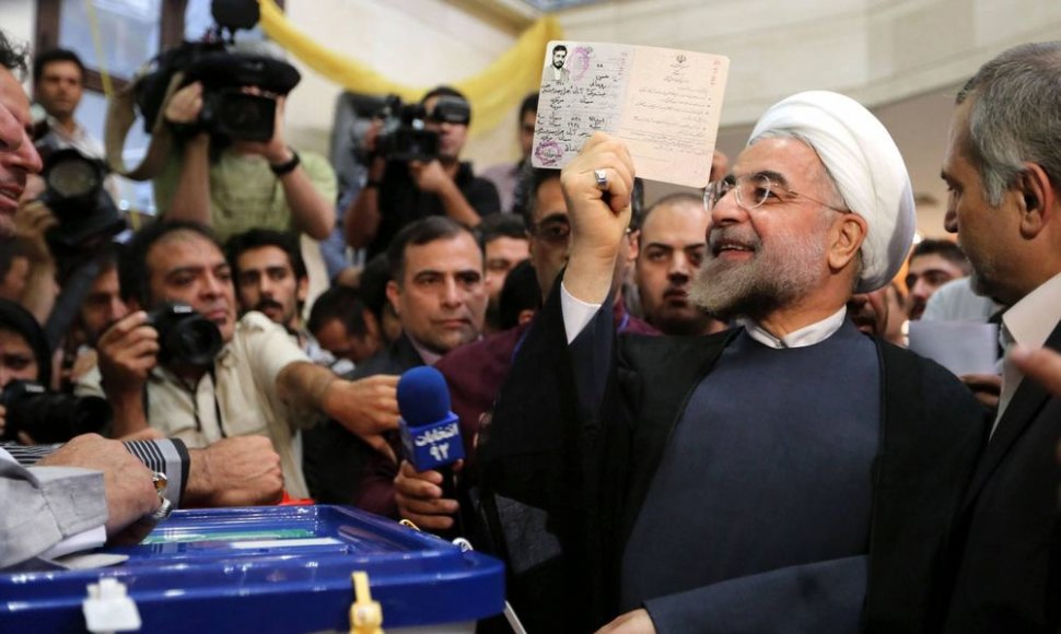 Hassanas Rouhani, kandidatas į Irano prezidentus