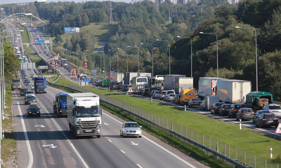 Spūstys ties Kleboniškio tiltų