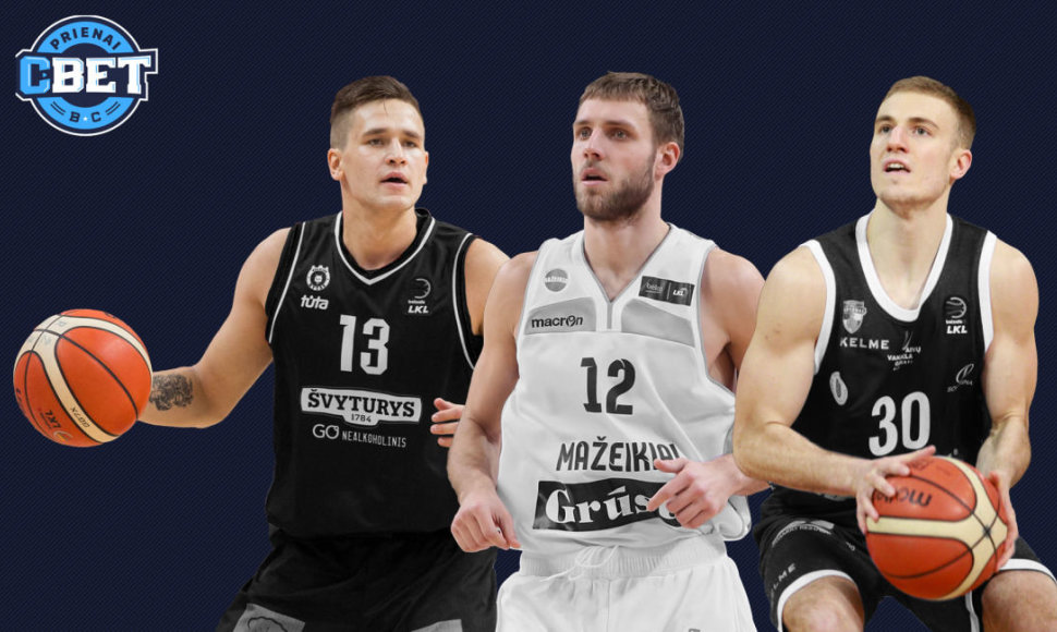 Margiris Normantas, Laurynas Beliauskasbei ir Darius Tarvydas