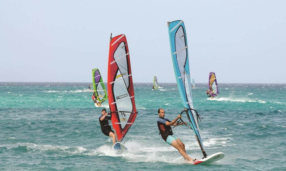 Fuerteventura puikiai pažįstamas bangų gaudytojams