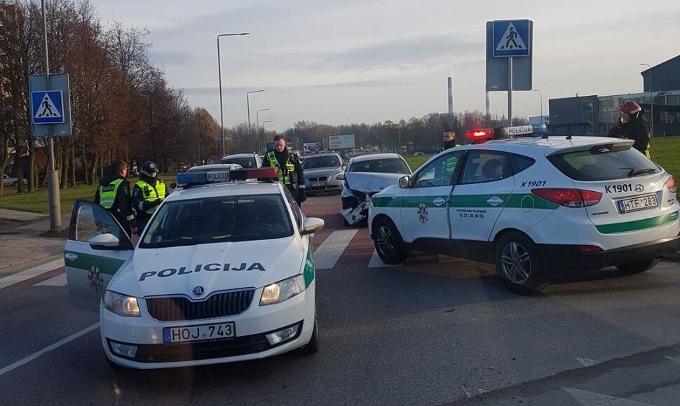 Avarija prie pėsčiųjų perėjos
