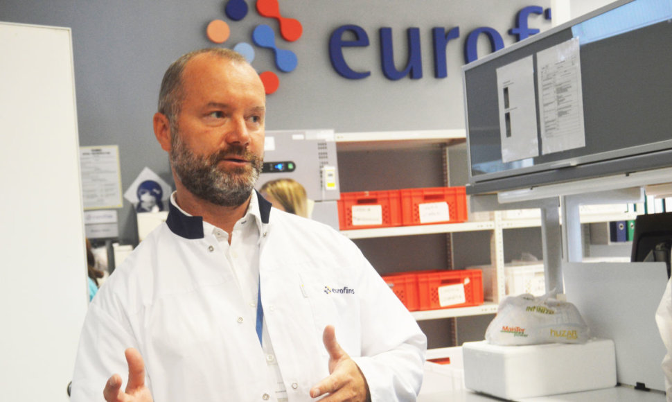 „Eurofins“ analitinės laboratorijos vadovas Andrzejus Robaczekas