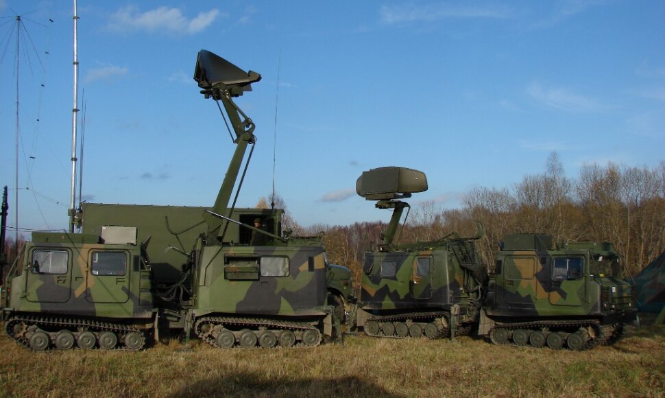 „Giraffe MkIV“ radarai