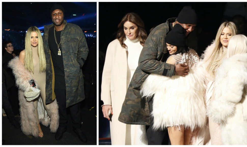 Lamaras Odomas ir Kardashianų bei Jennerių šeima