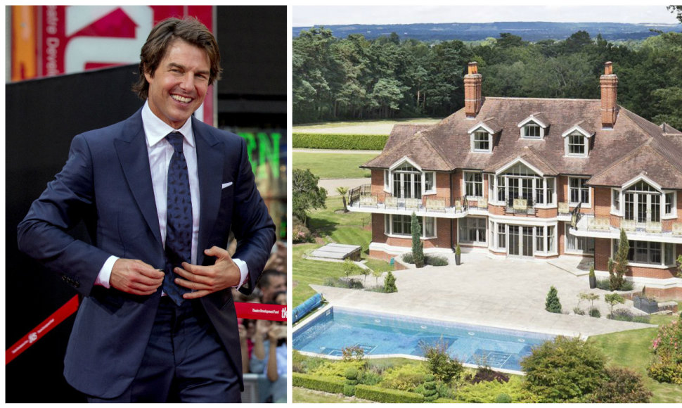 Tomas Cruise'as parduoda dvarą Jungtinėje Karalystėje
