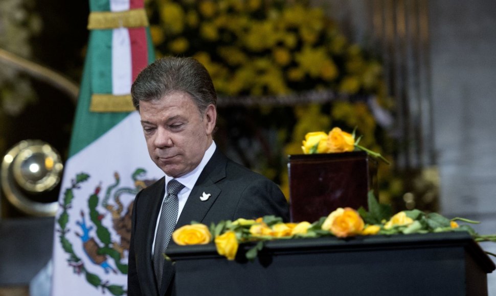 Kolumbijos prezidentas Juanas Manuelis Santosas