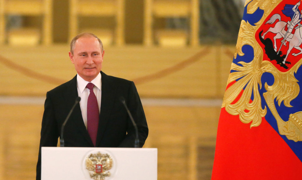 Vladimiras Putinas išlydi Rusijos olimpiečius į Rio
